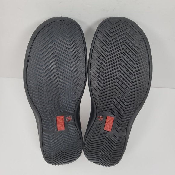 Mozo Spider Oil Slip Resistant Traction Men\'s Black Leather Clog US Size 10 NWT